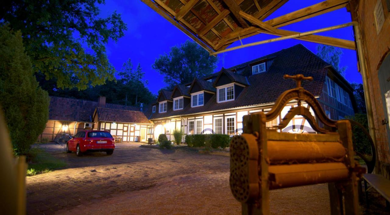 Landhotel Gutshof Im Oertzetal In Oldendorf, Suedheide Hermannsburg Eksteriør billede