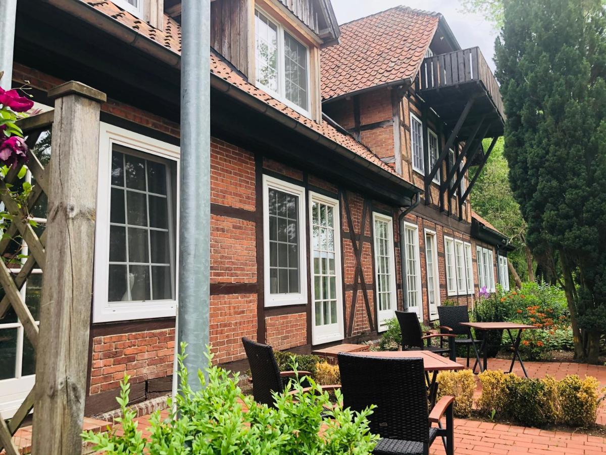 Landhotel Gutshof Im Oertzetal In Oldendorf, Suedheide Hermannsburg Eksteriør billede